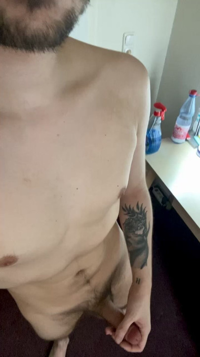 Jerking naked