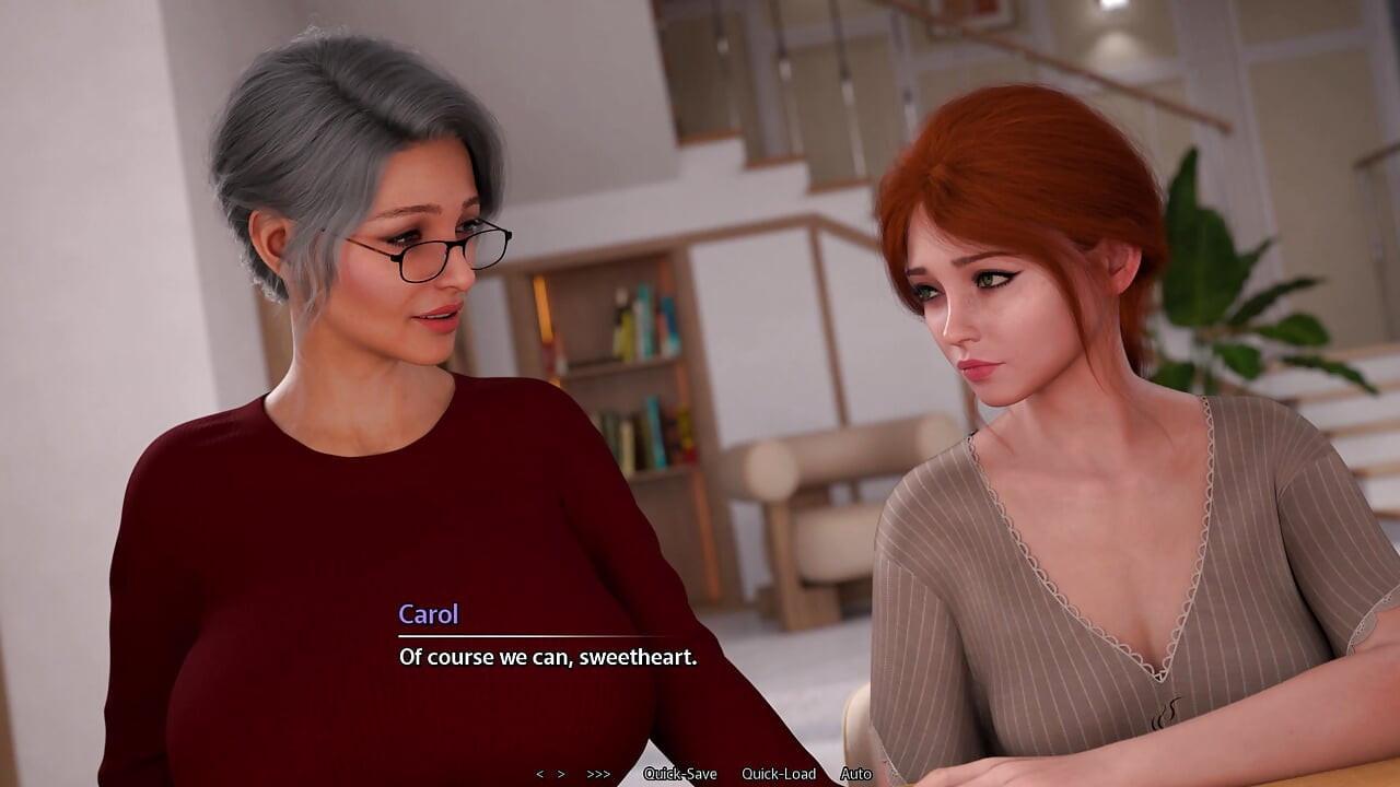 パッケージ・パーフェクト4 Sfwウォークスルー ルナの心温まる家族ディナーシーン シーメール ヴィンチョン