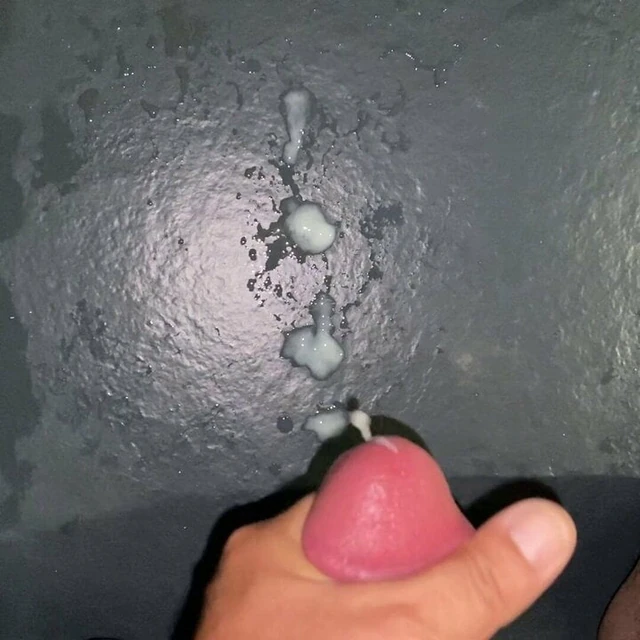 Cum in shower