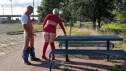 Fucked at a Highway Rest Stop