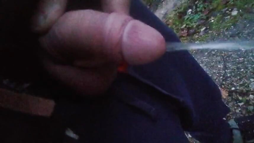 pissing in public