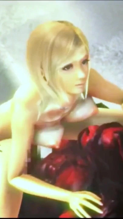 Key moment from "Threesome with two big cock monster - Hentai 3D 56"