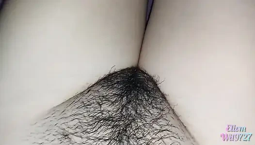 Playing with my pussy with my neighbor's stepsister