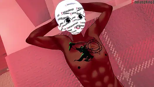 ErisEris первый большой черный член, пока жена наблюдает - Mushoku Tensei 5