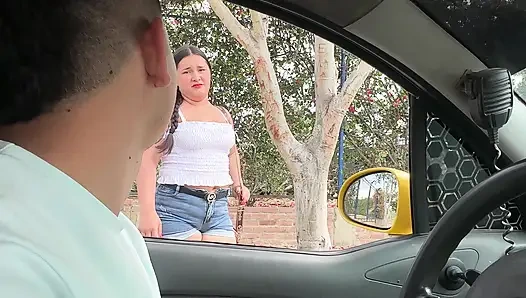 Beautiful Girl Is Left Standing on the Street and I Offer My Help to Take Her Home