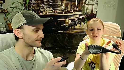 Sex Toy Unboxing and Creampie