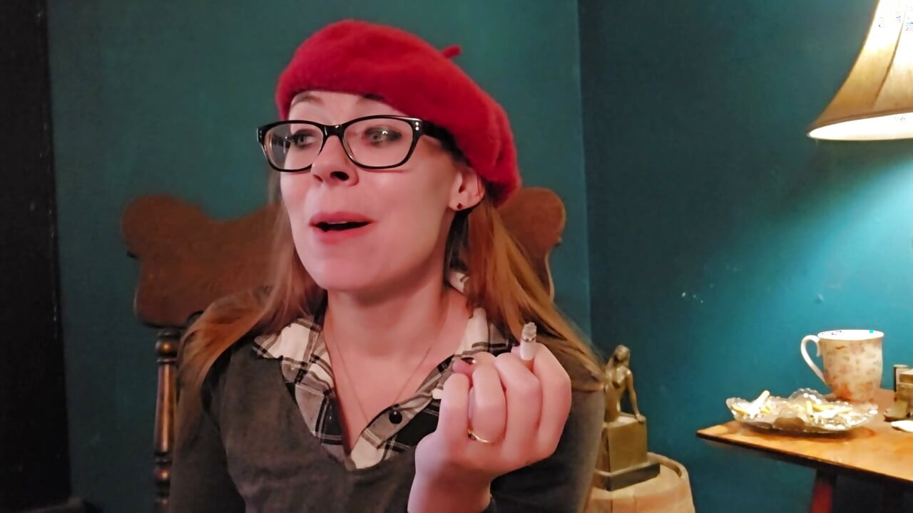 Ms.Thrope Smokes and Rants about her love of smoking fetish