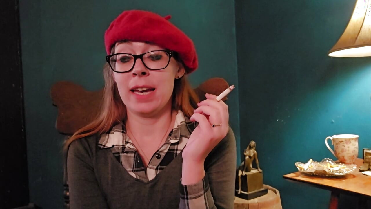 Ms.Thrope Smokes and Rants about her love of smoking fetish
