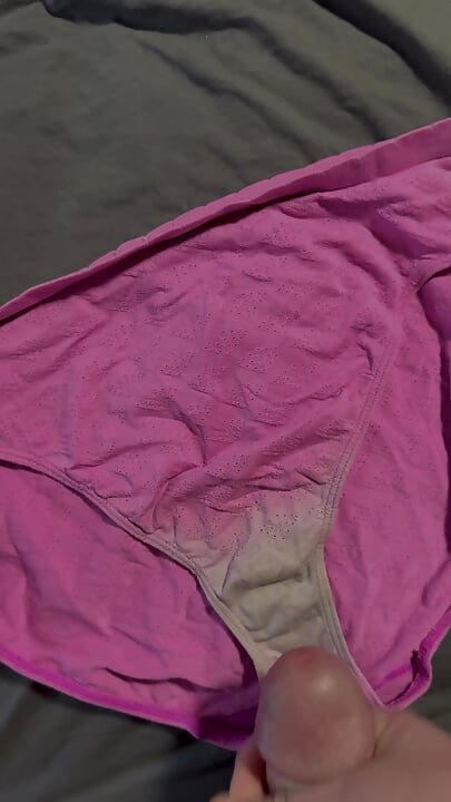 Cum on Wife’s Panties 7