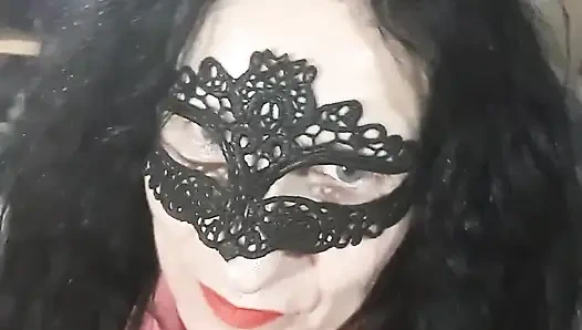 Video, das gegen das Fenster platscht