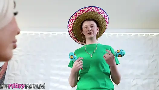 MyPervyFamily - Cultural Appropriation & MILF Masturbation - Callie Brooks