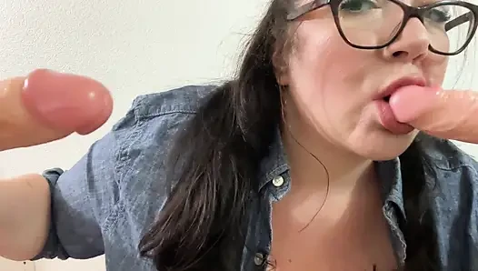 Busty BBW teacher