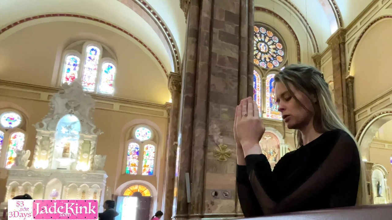 Married wife came to confess but perverted priest used her for sex