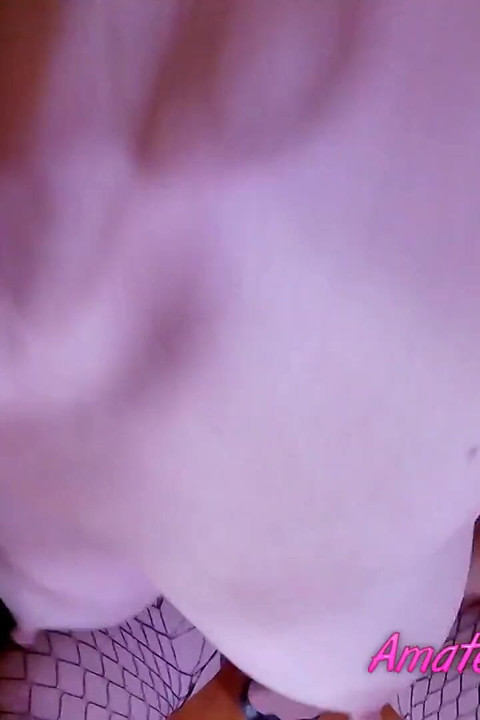Big tits girl rides a huge cock