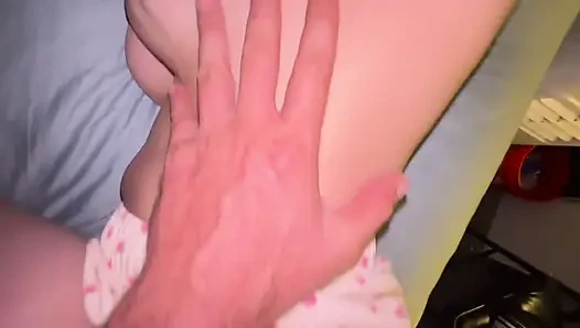 Asking my stepdaughter to rub Daddy's feet