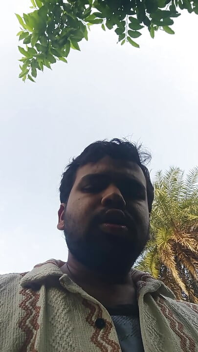 Suddenly in morning my cock feel very horny that's why I come to forest to alone fun