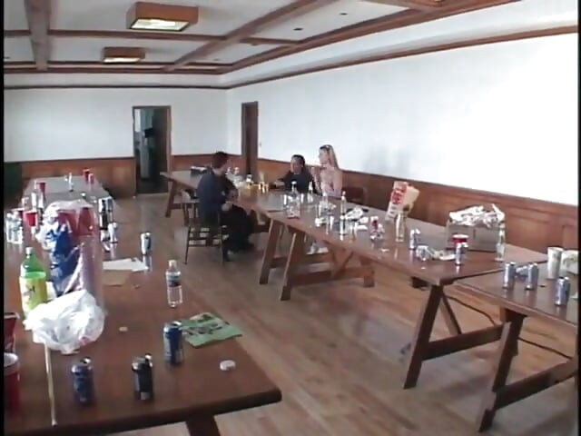Super legged coed party fucking with best friends on the table