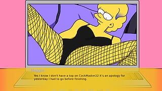 Simpson Simpvill bölüm 13 loveskysanx tarafından gerçekten büyük dildo