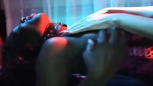 Mature Brunette Deepthroats Throbbing Cock in Wild Group Orgy