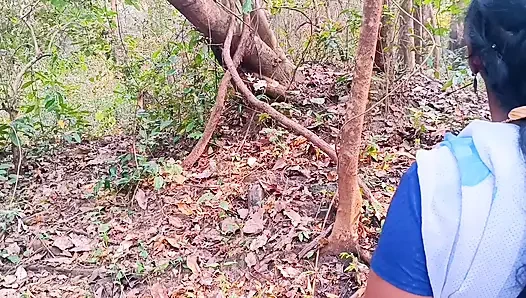 Desi Outdoor Jungle Fuck. Stepmom and Stepson Hardcore Fucking in Forest. Telugu Dirty Talks.