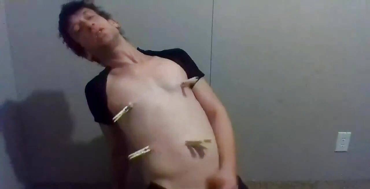 Clothespin Play Fetish Fanclub Video of the Month