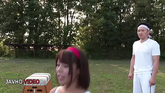 Petualangan pesta seks tante seksi jepang sama sara saijo di luar ruangan