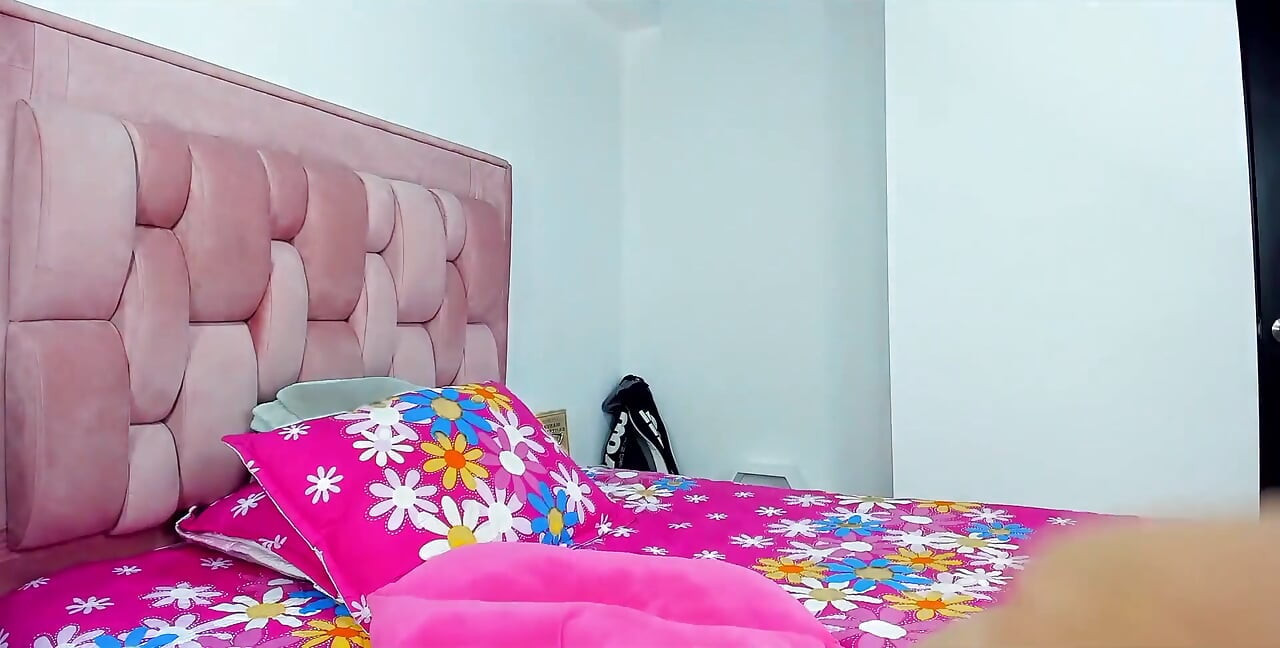 Innocent Teen Stepdaughter Fuck Dildo in Pussy and Ass