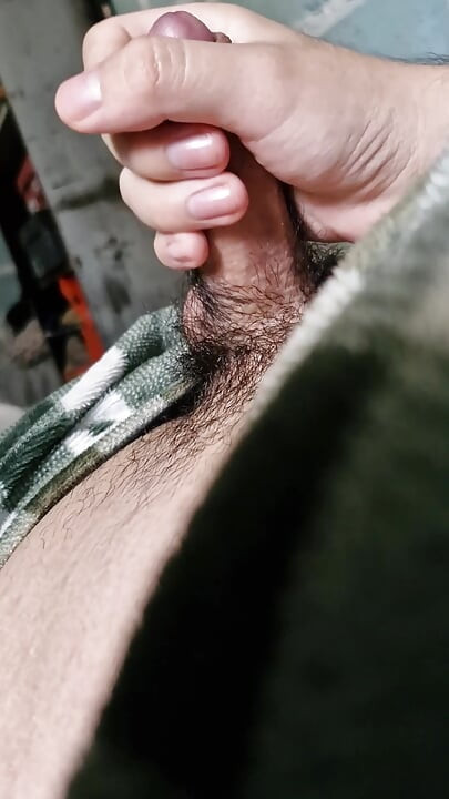 He masturbates now what's at home