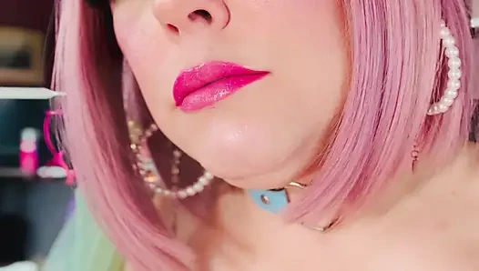 A Sweetheart Fills Her Lungs With Smoke - Tina Snua Smoking A Cork Cigarette - Snap Inhales Smoke Rings Drifting OMI OME