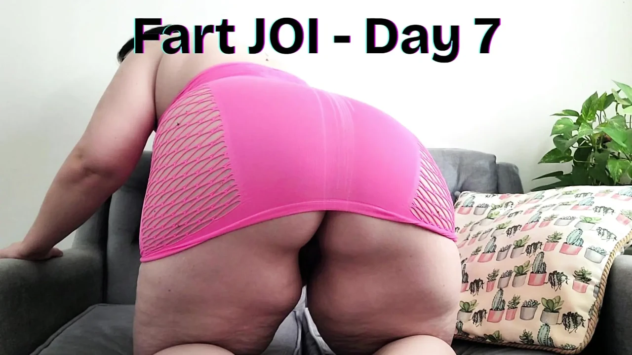 Hairy BBW Fart Compilation - Daily Farting JOI Challenge Trailers