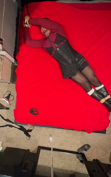 Ada Wong bound to bed