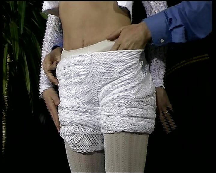 Warm creampie for superb pantyhose German babes
