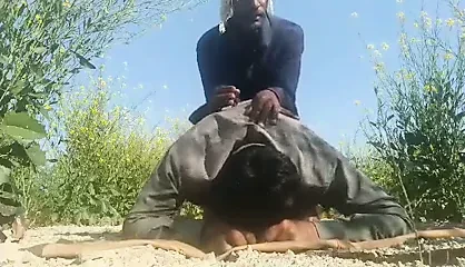 My friend fuck me hard in Fields outdoor
