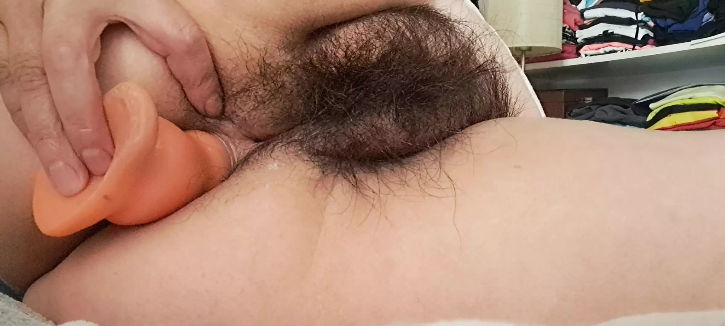 stepmother fucking her ass with an anal dildo
