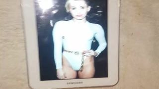 Miley cyrus Cum tribute