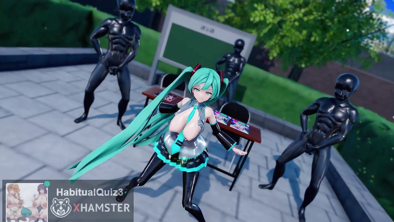mmd r18 Hatsune Miku want to fuck blowjob big tits