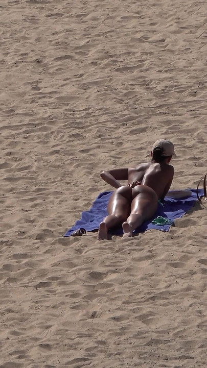 Memorable moment from "I get Fucked after the Beach with a Voyeur from the Resort"