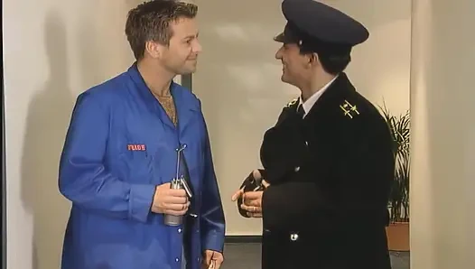 Three Blonde Office Sluts Deepthroat Asian 25cm Monster & Boss Cock!