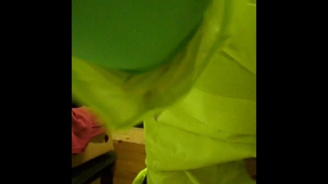Masturbation in Rainwear
