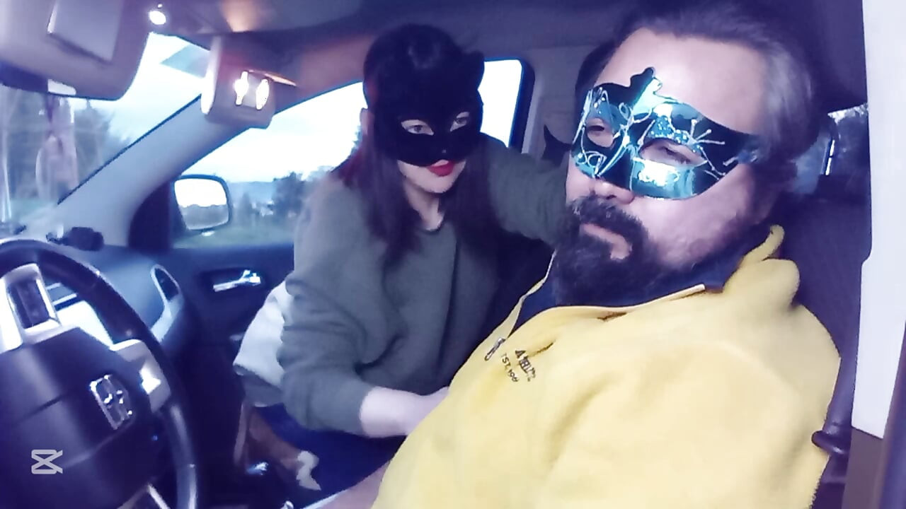 Face slapping in the Car