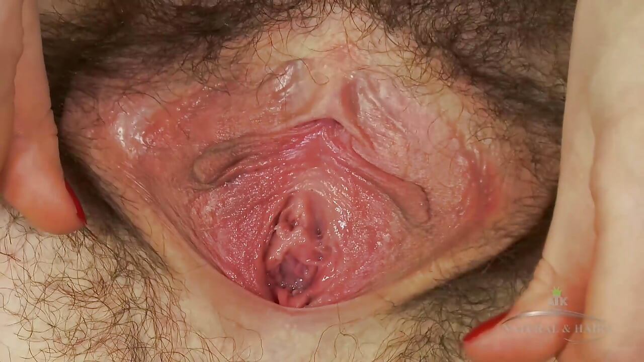 Anni Bay Cute Nerdy Chick Lifts Her Skirt, Shows Extremely Hairy Pussy & Fingers It