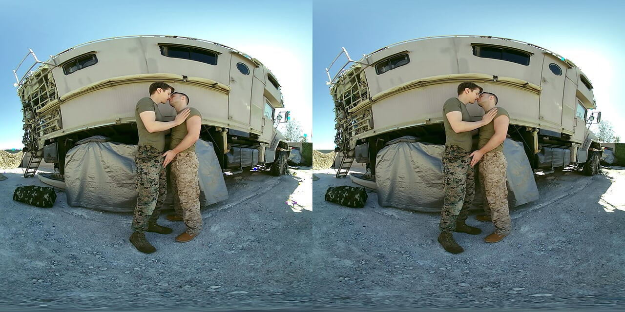 Secret bisexual recruit gets his ass pounded by handsome sergeant