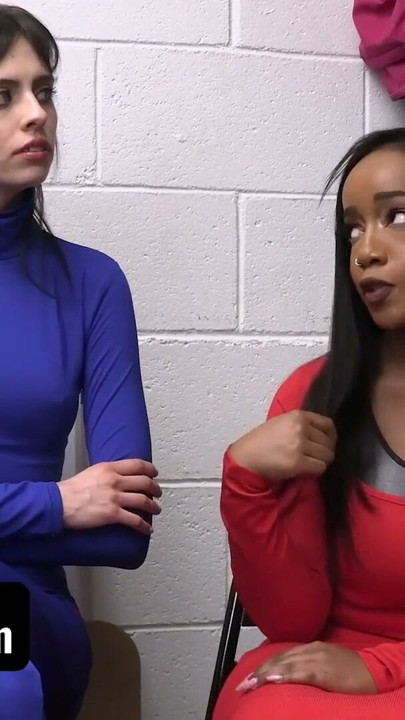 Cosplay Models Lily Starfire And Angel Windell Attempt To Steal A Pair Of Slutty Costumes | Clip 1