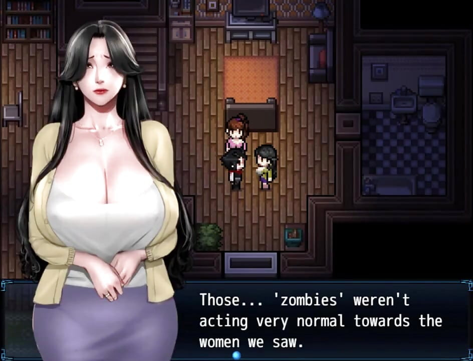 Zombie retreat 2 - bagian 2 - tante seksi dengan melon besar oleh loveskysan69