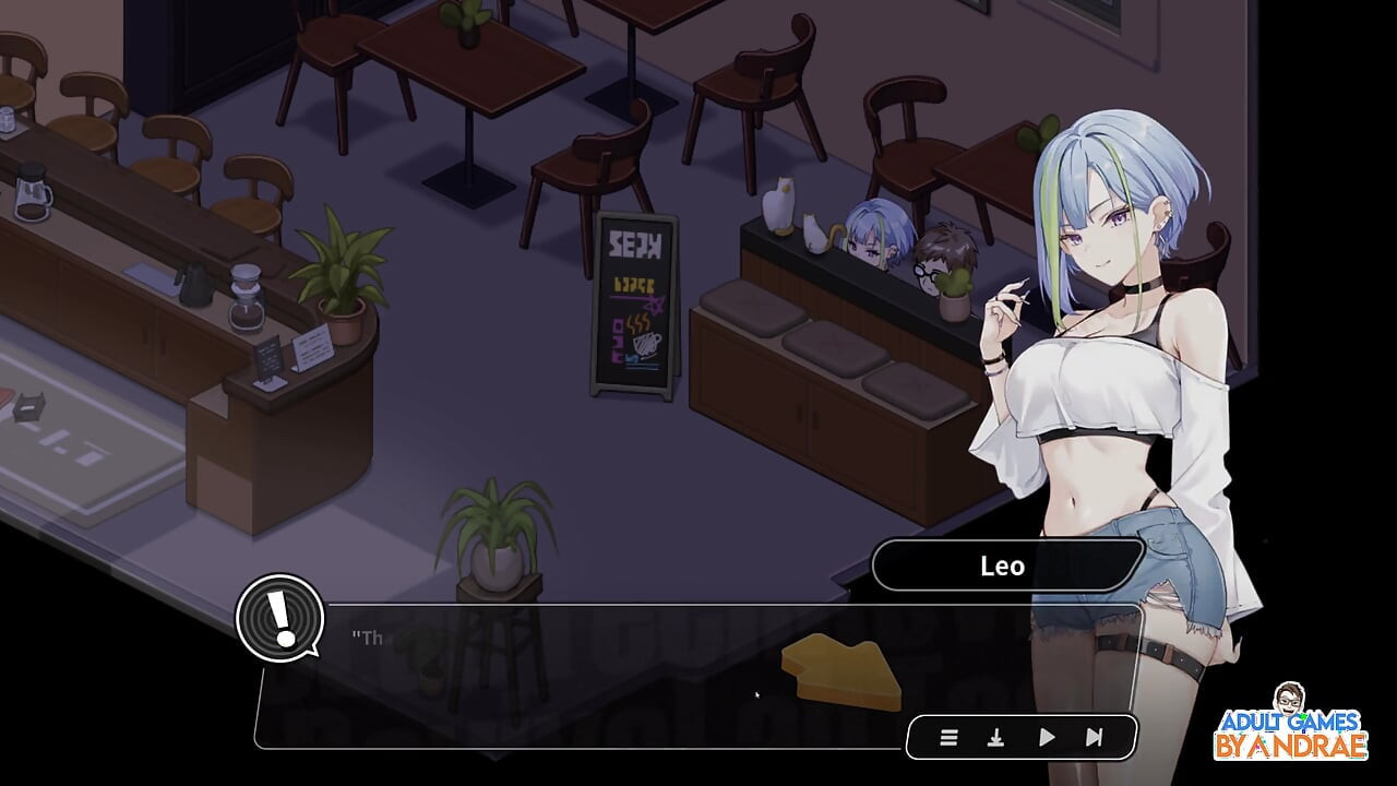 Seks, geheimen en gebruikte tech-gameplay deel 4 - creampie in de coffeeshop