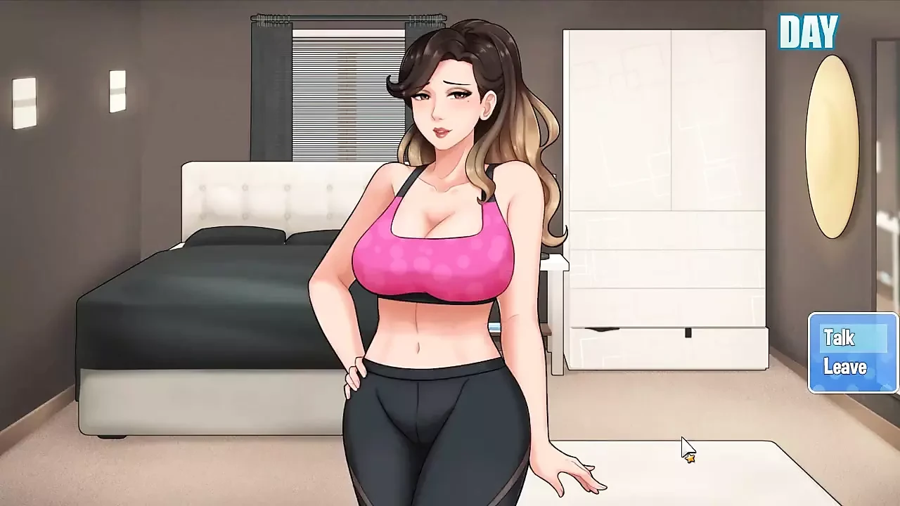 Corvées à la maison - version 0.6.1, partie 11, une séance d’entraînement de MILF par Loveskysan