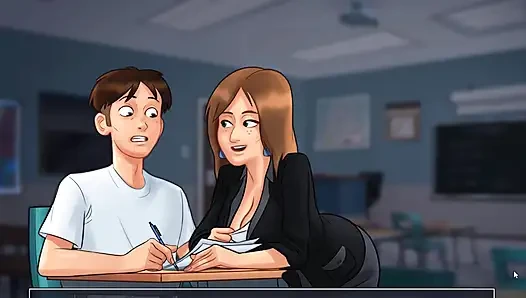 Yaz mevsimi efsanesi - ekstra dersler büyük güzel göğüslere yardım ediyor