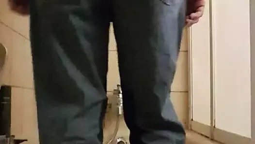 wetting jeans