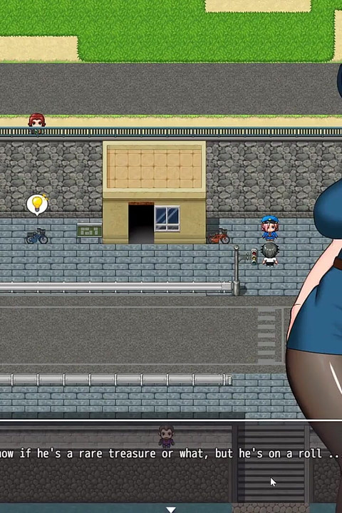 Impregnation Island Tabu Hentai hra Ep.12 Policistka nahá a ošukaná na ulici!