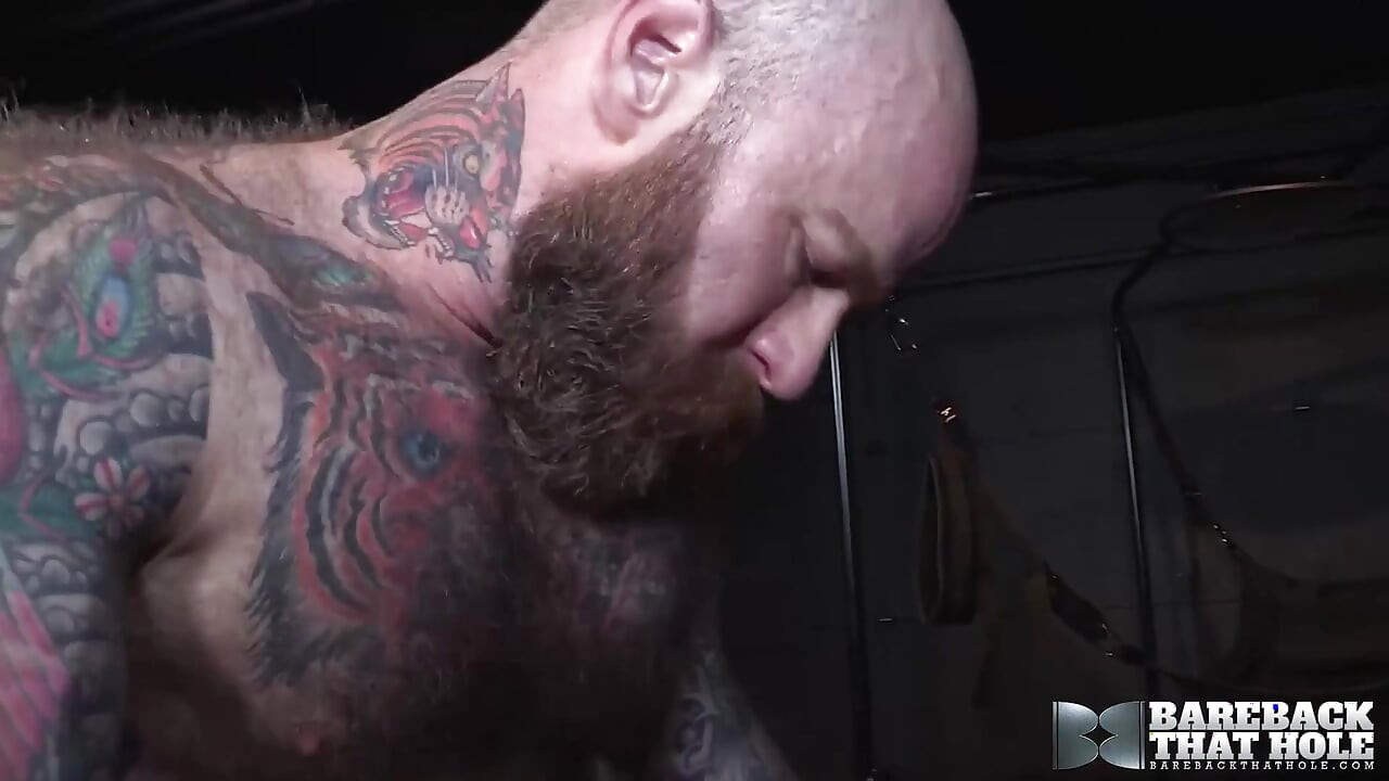 Tattooed Jack Dixon Barebacks Mike Gaite